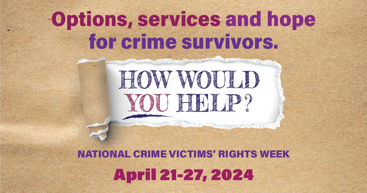 National Crime Victims’ Rights Week